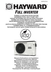 Hayward FULL INVERTER HP5181DT3H Installatie- En Bedieningshandleiding