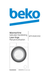 Beko WTV 8140 XSO Gebruikershandleiding