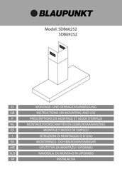 Blaupunkt 5DB66252 Gebruiksaanwijzing