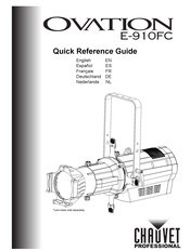 Chauvet Professional Ovation E-910FC Beknopte Handleiding
