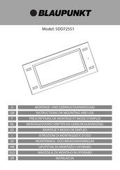 Blaupunkt 5DD72551 Gebruiksaanwijzing