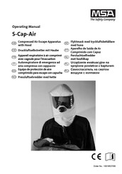 MSA S-Cap-Air Gebruiksaanwijzing