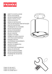 Franke FSMS F42 BK MATT Installatie-Instructies