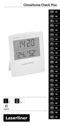 LaserLiner ClimaHome-Check Plus Handleiding