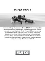 SATA SATAjet 1500 B Gebruikershandleiding