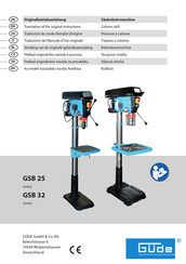 Gude 55435 Vertaling Van De Originele Gebruiksaanwijzing