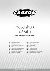 Carson Hovershark Bedienings- En Veiligheidsinstructies