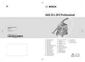 Bosch GAS 25 L SFC Professional Oorspronkelijke Gebruiksaanwijzing