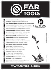 Far Tools REX-H 200 Vertaling Van De Originele Handleiding