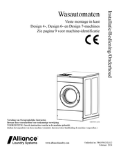 Alliance Laundry Systems SCU020WQ Handleiding Voor Installatie, Bediening En Onderhoud