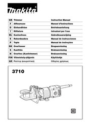 Makita 3710 Gebruiksaanwijzing