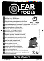 Far Tools MS 105E Instructies