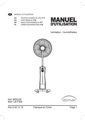 Domair Breeze Gebruiksaanwijzing