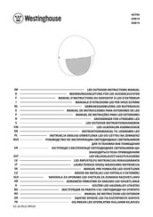 Westinghouse 65790 Gebruiksaanwijzing