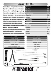 Tractel LC 1.5-10-10 Instructies Voor Gebruik En Onderhoud