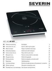 SEVERIN KP1071 Gebruiksaanwijzing
