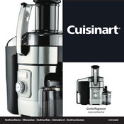 Cuisinart CJE1000E Instructies