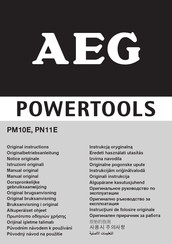 AEG KH 5 E Oorspronkelijke Gebruiksaanwijzing