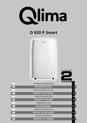 Qlima D 630 P Gebruiksaanwijzing