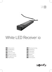 SOMFY White LED Receiver io Handleiding