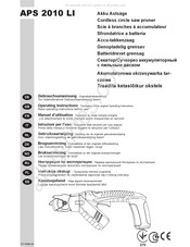 Ikra APS 2010 LI Gebruiksaanwijzing