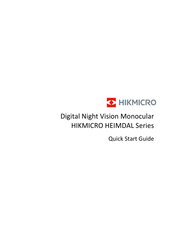 Hikmicro HEIMDAL Series Snelstartgids