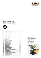 REMS Krokodil 180 SR Handleiding