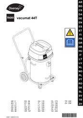 Taski vacumat 44T Handleiding