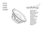 Audiofrog GS690 Gebruiksaanwijzing