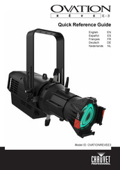 Chauvet Professional OVATIONREVEE3 Beknopte Handleiding