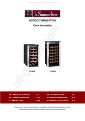 La Sommeliere LS28KB Gebruiksaanwijzing