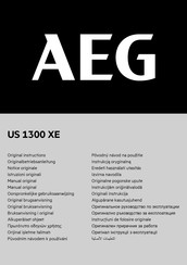 AEG US 1300 XE Oorspronkelijke Gebruiksaanwijzing