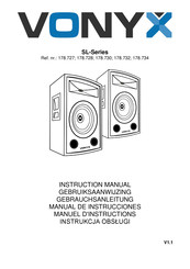 Vonyx SL10 Gebruiksaanwijzing