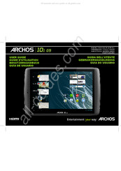 Archos 101 G9 Gebruikershandleiding