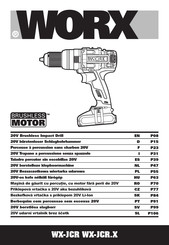 Worx WX-JCR Handleiding