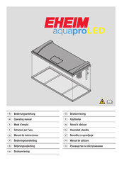 EHEIM aquapro LED Bedieningshandleiding