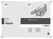 Bosch GSH 11 E Professional Oorspronkelijke Gebruiksaanwijzing