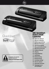 GBC QuickStart H420 Gebruiksaanwijzing