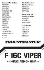 Thrustmaster F-16C VIPER Handleiding