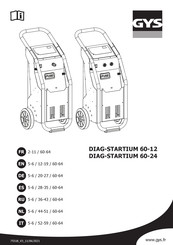 GYS DIAG-STARTIUM 60-24 Handleiding