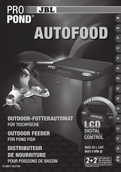 JBL PRO POND AUTOFOOD Handleiding