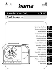 Hama 00 104952 Gebruiksaanwijzing