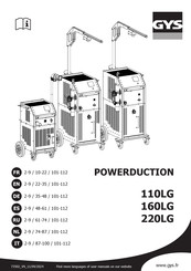 GYS POWERDUCTION 160LG Handleiding