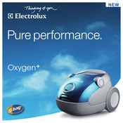 Electrolux Pure Performance Oxygen+ Gebruiksaanwijzingen