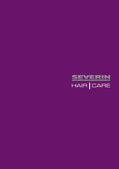 SEVERIN Hair Care HS 0771 Gebruiksaanwijzing