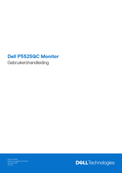 Dell P5525QCt Gebruikershandleiding