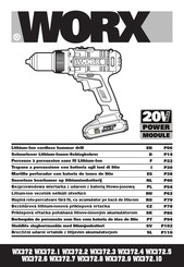 Worx WX372.9 Oorspronkelijke Gebruiksaanwijzing