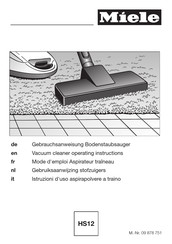 Miele Classic C1 Gebruiksaanwijzing