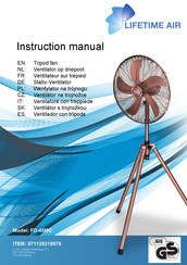 Lifetime Air FD-45MC Handleiding