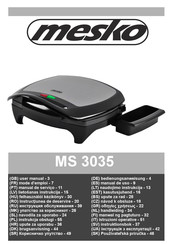 Mesko MS 3035 Handleiding